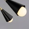 Maxim Lighting Lovell 10-Light Pendant 11268BKSBR - alternate 3